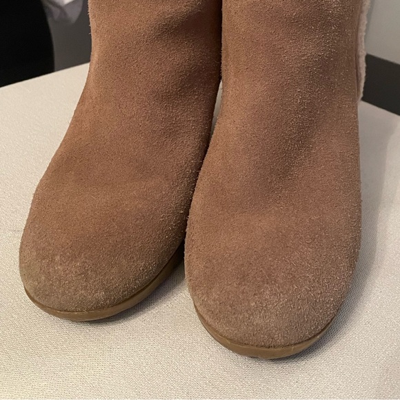 Nubuck Wedge Booties - Picture 10 of 10